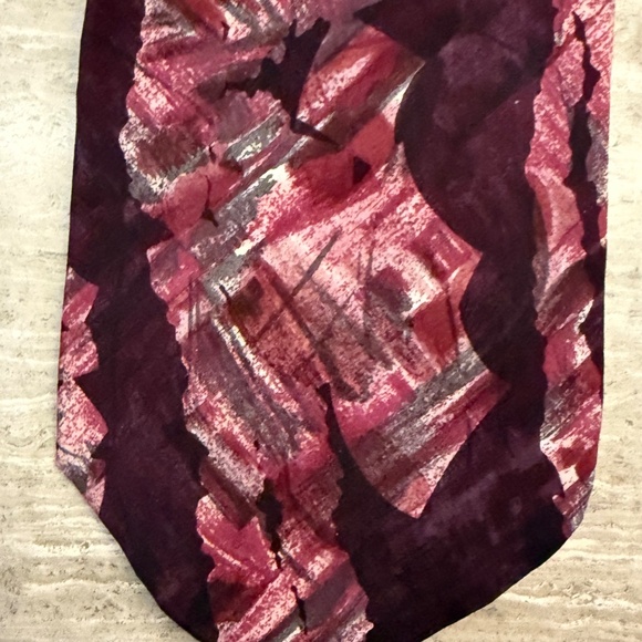 CARLO PALAZZI Couture Men's Silk Necktie Designer Extra Long 62" - Picture 10 of 12